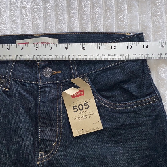 Levi’s 505 | big boys jeans | size 14 Reg. 27X27 - Picture 6 of 7
